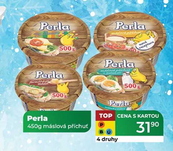 Perla 450g máslová příchuť 