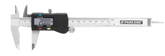 PARKSIDE Digitální posuvné měřítko