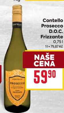 Contello Prosecco D.O.C. Frizzante 0,75l