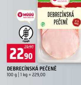 DEBRECÍNSKÁ PEČENĚ 100 g 