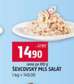 ŠEVCOVSKÝ MLS SALÁT 100g