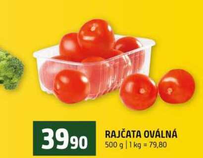 RAJČATA OVÁLNÁ 500 g