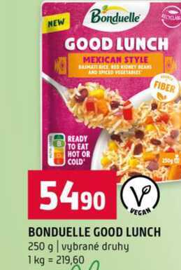 BONDUELLE GOOD LUNCH 250 g vybrané druhy 