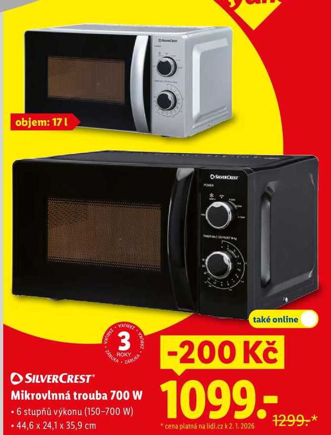 Mikrovlnná trouba 700 W