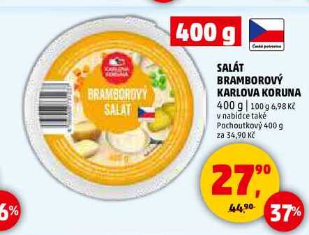 SALÁT BRAMBOROVÝ KARLOVA KORUNA, 400 g
