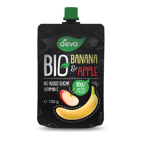 Deva BIO pyré banán a jablko