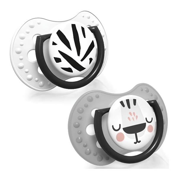 LOVI Salt & Pepper Dudlík silikonový dynamický (18 m+)