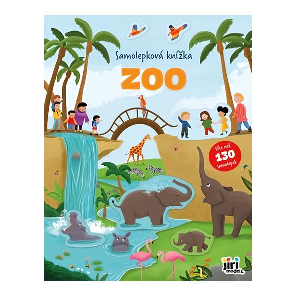 JIRI MODELS Samolepková knížka Zoo