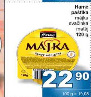 Hamé paštika 120 g 