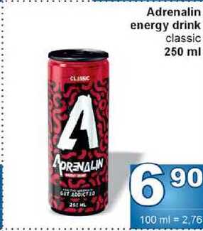 Adrenalin energy drink classic 250 ml 