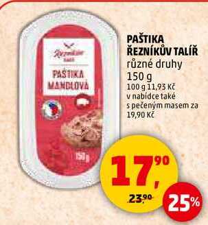 PAŠTIKA ŘEZNÍKŮV TALÍŘ, 150 g 