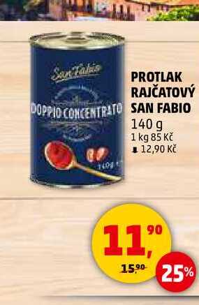 PROTLAK RAJČATOVÝ SAN FABIO, 140 g