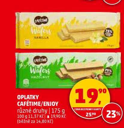 OPLATKY CAFÉTIME, 175 g 