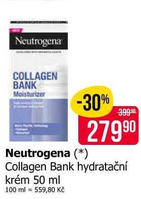 Neutrogena Collagen Bank hydratační krém 50 ml 