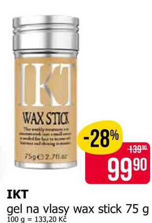 IKT gel na vlasy wax stick 75 g