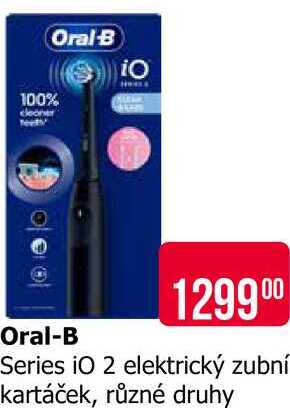 Oral-B Series iO 2 elektrický zubní kartáček, různé druhy 