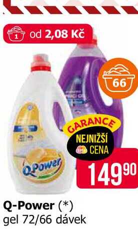 Q-Power gel 72/66 dávek 