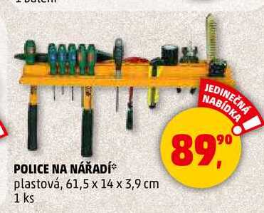 POLICE NA NÁŘADÍ, 1 ks
