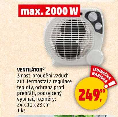 VENTILÁTOR, 1 ks 