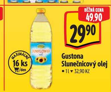 Gustona Slunečnicový olej 1 l