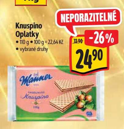 Knuspino Oplatky  110 g