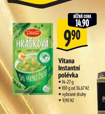   Vitana Instantní polévka  14-27 g  