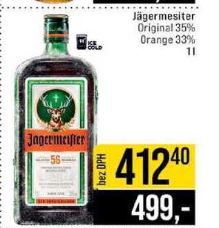 Jägermesiter Original 35% Orange 33% 1l