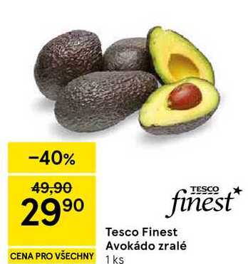 Tesco Finest Avokádo zralé, 1 ks