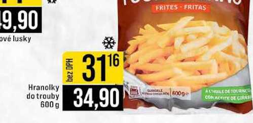 Hranolky do trouby 600 g