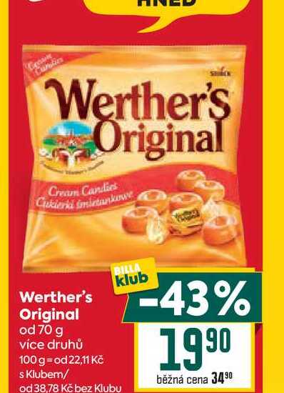 Werther's Original od 70 g 