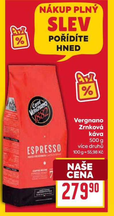 Vergnano Zrnková Κάνα 500 g