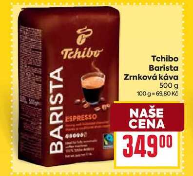 Tchibo Barista Zrnková káva 500 g