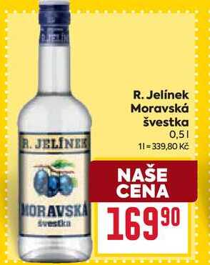 R. Jelínek Moravská švestka 0,5l