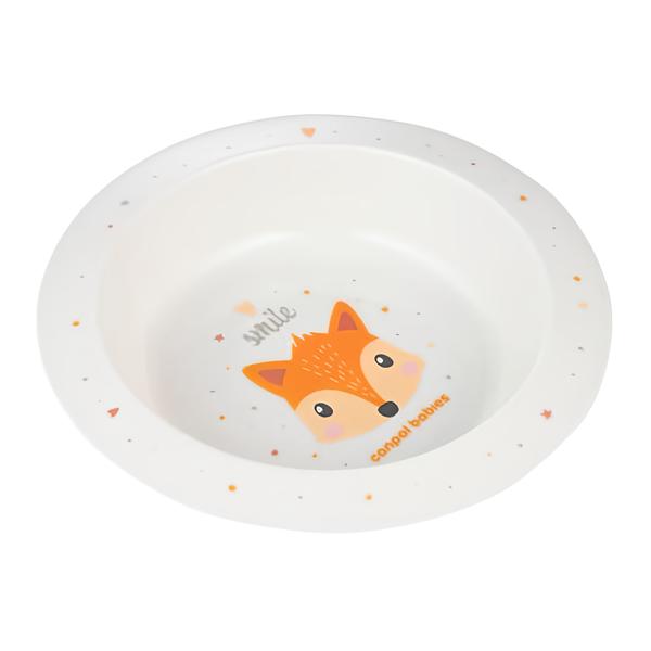 Canpol babies Plastová miska Cute Animals liška