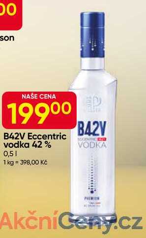 B42V Eccentric vodka 42% 0,5l