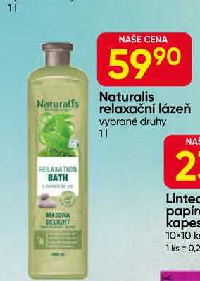 Naturalis relaxační lázeň vybrané druhy 1l
