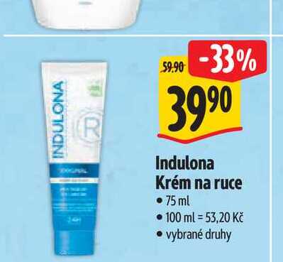   Indulona Krém na ruce 75 ml 