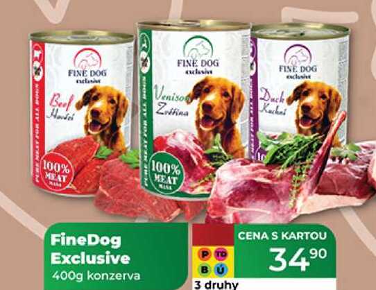FineDog Exclusive 400g konzerva