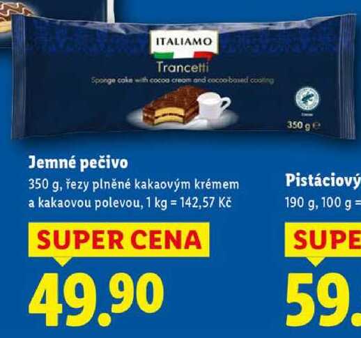 Jemné pečivo, 350 g