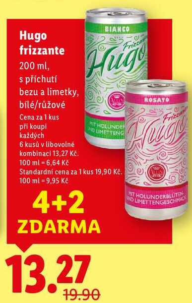 Hugo frizzante, 200 ml