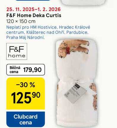 F&F Home Deka Curtis, 120 x 150 cm 