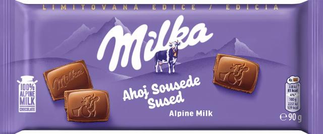 Milka Mléčná čokoláda