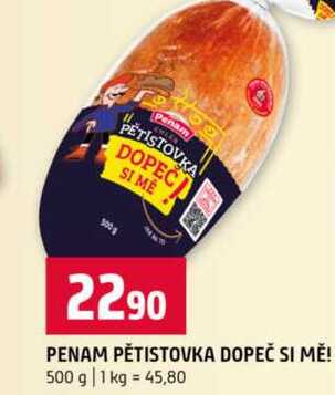 PENAM PĚTISTOVKA DOPEČ SI MĚ! 500 g
