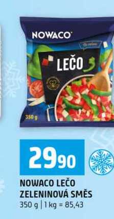 NOWACO LEČO ZELENINOVÁ SMĚS 350 g 