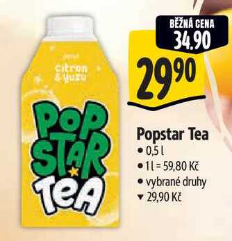 Popstar Tea, 0,5 l