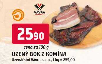 UZENÝ BOK Z KOMÍNA 100g