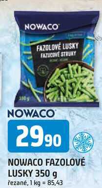 NOWACO FAZOLOVÉ LUSKY 350 g řezané