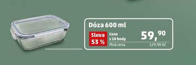 Dóza 600 ml 