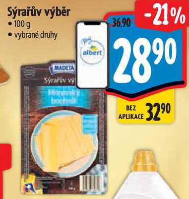 Sýrařův výběr, 100 g