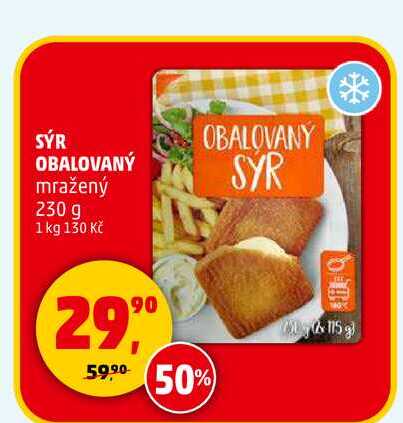 SÝR OBALOVANÝ, 230 g